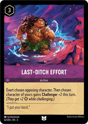 Last-Ditch Effort 62/204 · Normal (Into the Inklands)