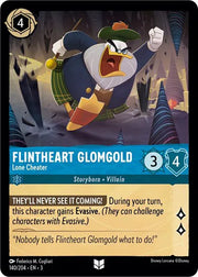 Flintheart Glomgold - Lone Cheater 140/204 · Normal (Into the Inklands)