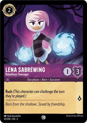 Lena Sabrewing - Rebellious Teenager 43/204 · Normal (Into the Inklands)