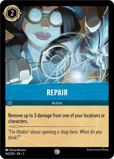 Repair 162/204 · Normal (Into the Inklands)