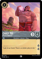 Chief Tui - Proud of Motunui 171/204 · Normal (Into the Inklands)