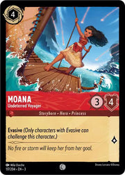 Moana - Undeterred Voyager 117/204 · Normal (Into the Inklands)