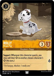 Rolly - Hungry Pup 21/204 · Normal (Into the Inklands)