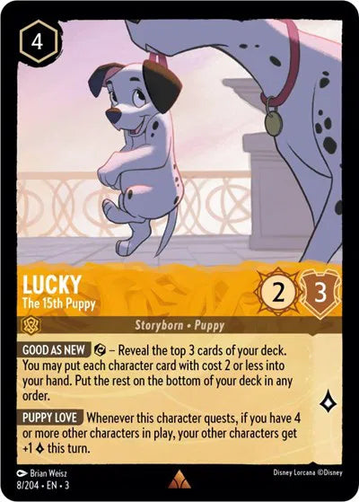 Lucky - The 15th Puppy 8/204 · Normal (Into the Inklands)