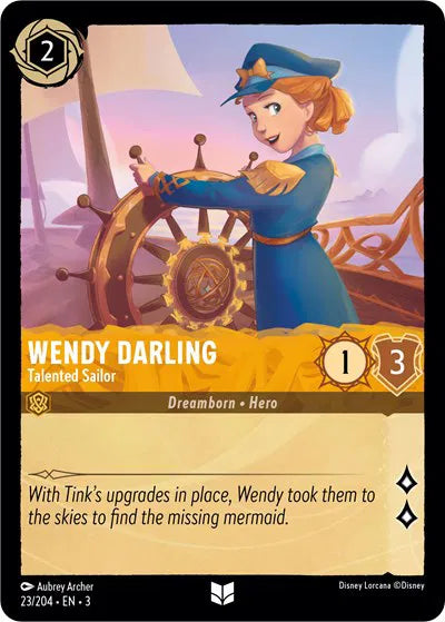 Wendy Darling - Talented Sailor 23/204 · Cold Foil (Into the Inklands)