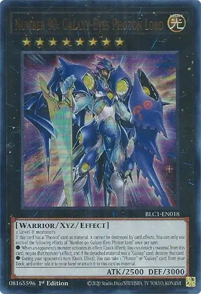 Number 90: Galaxy-Eyes Photon Lord BLC1-EN018 (Battles of Legend: Chapter 1)