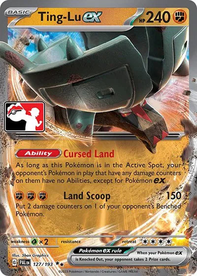 Ting-Lu ex Prize Pack Series One Double Rare 127/193