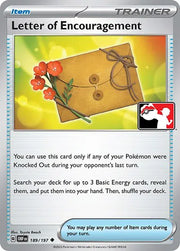 Letter of Encouragement 189/197 (Prize Pack Series One)