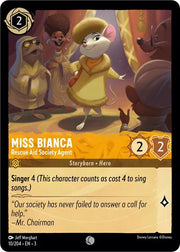 Miss Bianca - Rescue Aid Society Agent 10/204 · Normal (Into the Inklands)