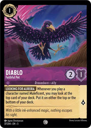 Diablo - Faithful Pet 37/204 · Cold Foil (Into the Inklands)