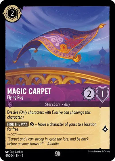 Magic Carpet - Flying Rug 47/204 · Normal (Into the Inklands)