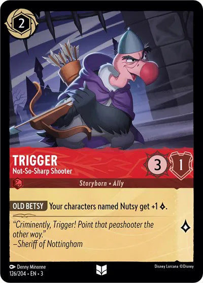 Trigger - Not-So-Sharp Shooter 126/204 · Normal (Into the Inklands)