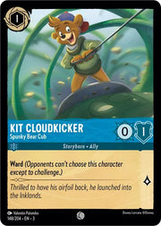 Kit Cloudkicker - Spunky Bear Cub 148/204 · Normal (Into the Inklands)
