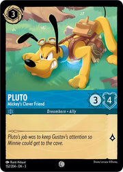 Pluto - Mickey's Clever Friend 152/204 · Cold Foil (Into the Inklands)