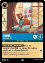Rufus - Orphanage Cat 153/204 · Normal (Into the Inklands)