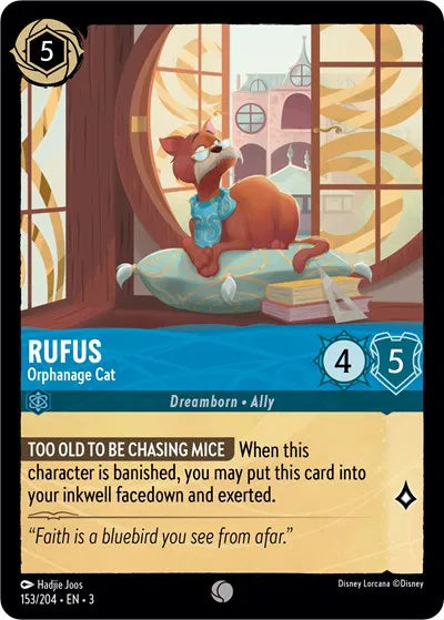 Rufus - Orphanage Cat 153/204 · Normal (Into the Inklands)