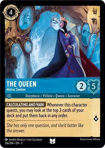 The Queen - Mirror Seeker 156/204 · Normal (Into the Inklands)