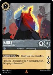 Hades - Hotheaded Ruler 174/204 · Normal (Into the Inklands)
