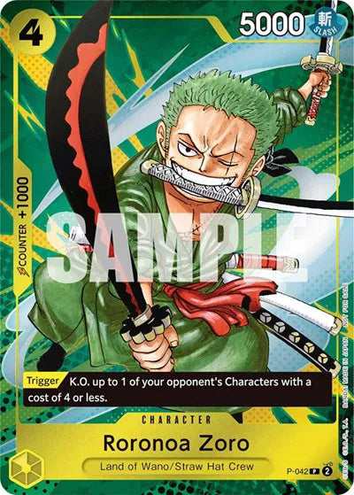 One Piece - Roronoa Zoro (Event Pack Vol. 3) - One Piece Promotion Cards (OP-PR)