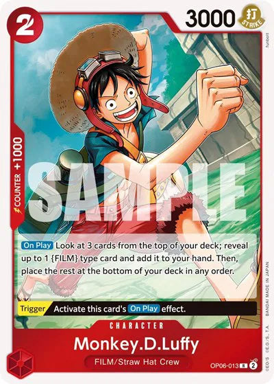 Monkey.D.Luffy OP06-013 (Wings of the Captain)
