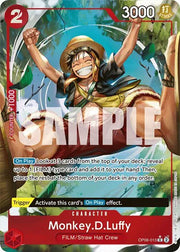 Monkey.D.Luffy (Alternate Art) OP06-013 (Wings of the Captain)