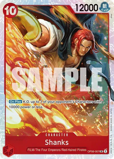 Shanks OP06-007 (Wings of the Captain)