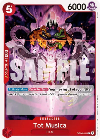 Tot Musica OP06-011 · Foil (Wings of the Captain)