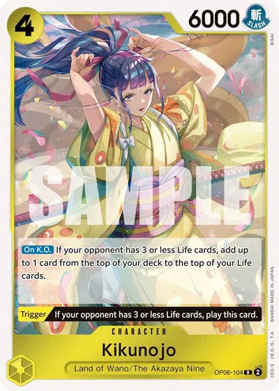 Kikunojo OP06-104 (Wings of the Captain)