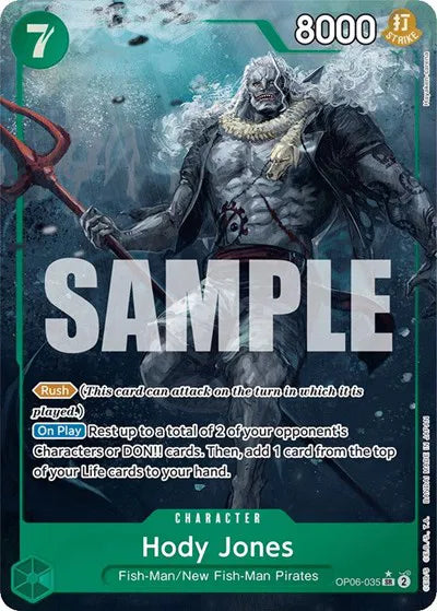 Hody Jones (035) (Alternate Art) OP06-035 (Wings of the Captain)