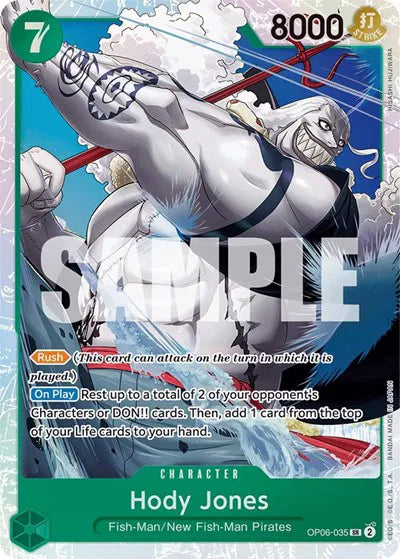 Hody Jones (035) OP06-035 · Foil (Wings of the Captain)