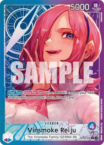 BGS 10 - One Piece - Vinsmoke Reiju - Alt Art Leader - OP06