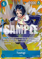 Tashigi (Alternate Art) OP06-050 (Wings of the Captain)