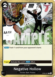 Negative Hollow OP06-097 · Foil (Wings of the Captain)