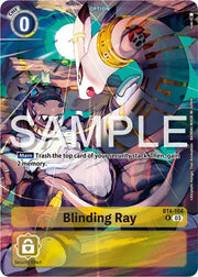 Blinding Ray (Bonus Pack) BT4-104 R (Starter Deck 17: Double Typhoon Advanced Deck Set)