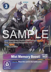 Mist Memory Boost! (Bonus Pack) BT8-108 C (Starter Deck 17: Double Typhoon Advanced Deck Set)