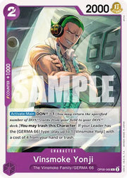 Vinsmoke Yonji (066) OP06-066 (Wings of the Captain)