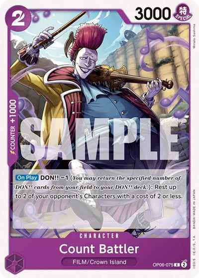 Count Battler OP06-075 (Wings of the Captain)