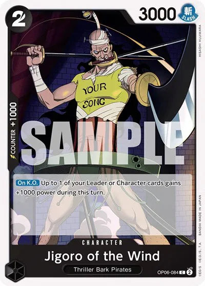 Jigoro of the Wind OP06-084 (Wings of the Captain)