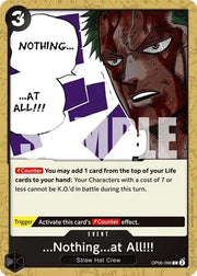 ...Nothing...at All!!! OP06-096 (Wings of the Captain)