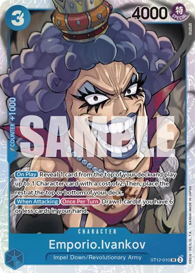 Emporio.Ivankov ST12-010 (Starter Deck 12: Zoro and Sanji) 6