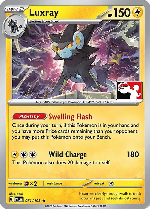 Luxray 071/193 (Prize Pack Series One)