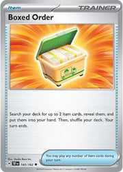 Boxed Order 143/162 · Normal (Temporal Forces)