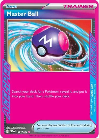 Master Ball 153/162 (Temporal Forces)