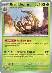 Brambleghast 021/162 · Holofoil (Temporal Forces)