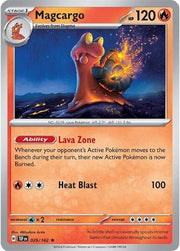 Magcargo 029/162 · Holofoil (Temporal Forces)