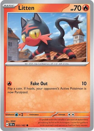 Litten 032/162 · Normal (Temporal Forces)