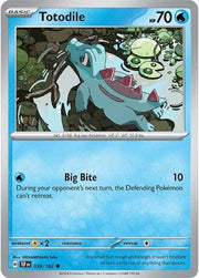 Totodile 039/162 · Normal (Temporal Forces)