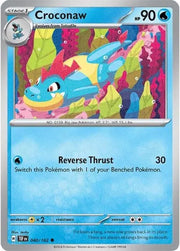 Croconaw 040/162 · Reverse Holofoil (Temporal Forces)