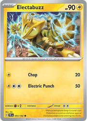 Electabuzz 053/162 · Normal (Temporal Forces)