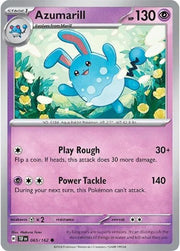Azumarill 065/162 · Normal (Temporal Forces)